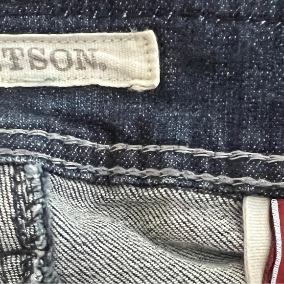 STETSON #503 PIXIE STIXS Skinny Denim Jeans With The S Back Pockets Size 4 30x32 - Picture 10 of 10